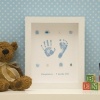 Medium Button Hand/Footprints Frame - 1 Child