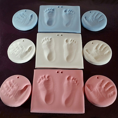 Hand/Footprint Baby Clay Impression Kit Everlasting Castings