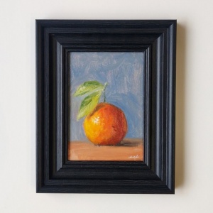 Paul Strydom Framed Original Oil Painting - Orange