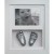 Classic 10x8'' Double White Frame