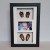 Luxury Hardwood 16x10'' Triple Photo Frame Baby Casting Kit