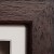 Luxury Hardwood 10x8'' Single Dark Chocolate Frame