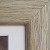 Luxury Hardwood 18x10'' Triple Oak Frame