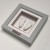 Luxury SOFTWOOD 8x8'' Square Grey Frame
