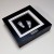 Luxury SOFTWOOD 8x8'' Square Black Frame