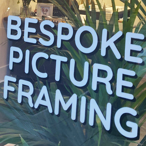 We are a Bespoke Picture Framing shop in Kentish Town, London NW5
