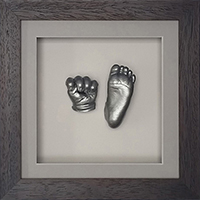 Silver 6 week old casts in a Classic chocolate frame
