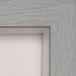 Contemporary 8x8'' Square Grey Frame