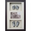 Classic Triple Aperture Large Photo Frame Baby Casting Kit