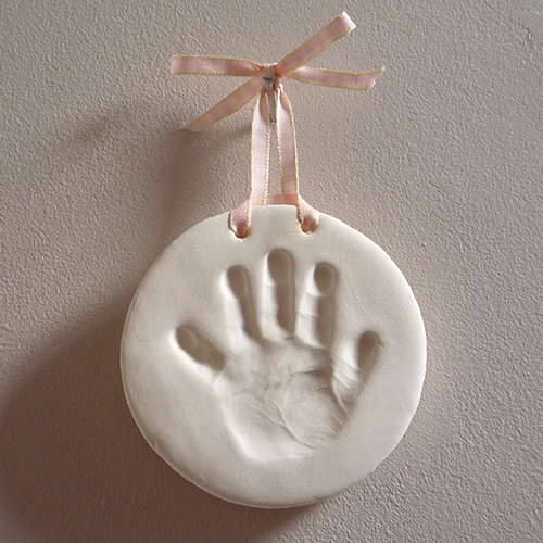 baby footprint paint kit