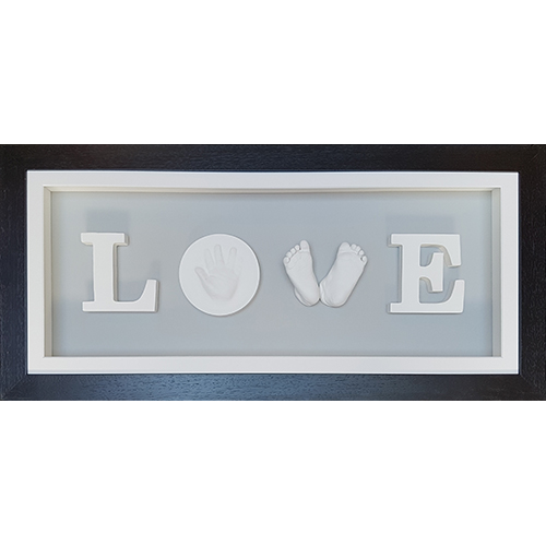 Deep 26x11" Black LOVE Frame (with pine box) Everlasting Castings