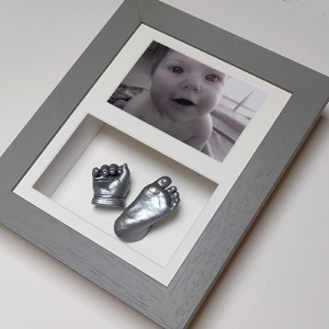 Deep 10x8'' Double Grey Frame