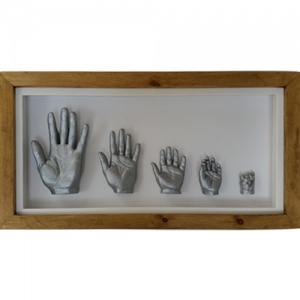 Deep 26x13'' Cottage Oak Family Frame