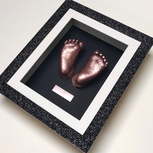 Glitter 10x8'' Single Black Frame