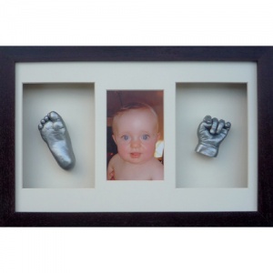 OPT21 - 16x10'' Triple Photo Frame - 1 Hand & 1 Foot - About £125-£145