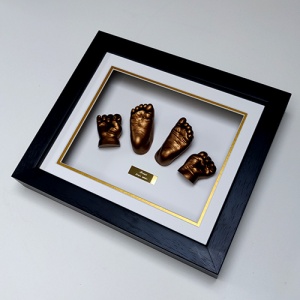 Luxury SOFTWOOD 12x10'' Single Black Frame