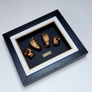 Luxury SOFTWOOD 12x10'' Single Frame Baby Casting Kit