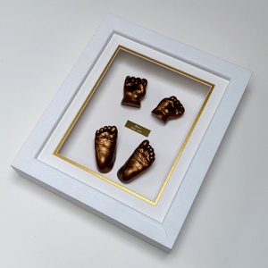 Luxury SOFTWOOD 12x10'' Single Frame Baby Casting Kit