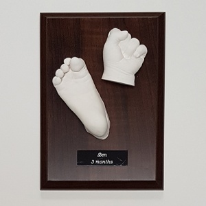 Size 2 Display Plinth - For Couples Hands & Older Babies - 7x5''