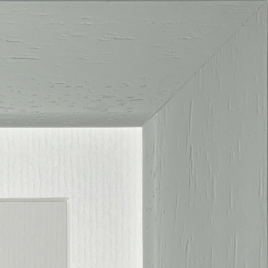 Luxury SOFTWOOD 18x10'' Single Grey Frame
