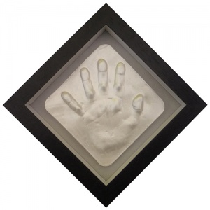 OPT39 - 8x8'' Square Frame - 1 Raised Impression - 1 hand - About £75