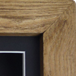 Deep 12x10'' Single Cottage Oak Frame