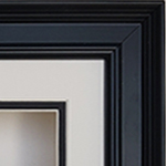 Liberty 10x8'' Double Black Frame