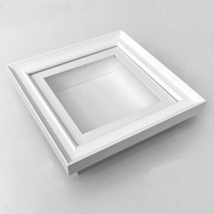 Liberty 8x8'' Square White Frame