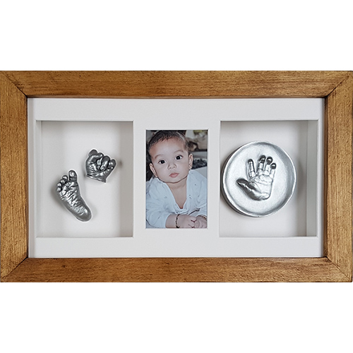 Special Classic 10x8 Double Photo Frame Baby Casting Kit